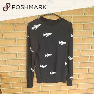 H&M Airplanes Sweater